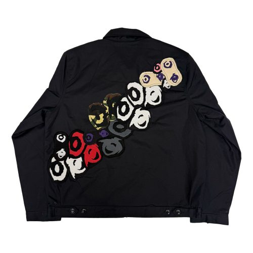 'UN-H8 (ONE-OFF) - MYSTERY PATCH WORK JACKET - BLACK