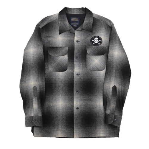 'UN-H8(ONE-OFF) - PATCH PENDLETON BOARD SHIRT - SIZE MEDIUM