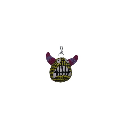 'UN-H8(ONE-OFF) - 'ANGRY' HAND CROCHET KEYCHAIN - 003