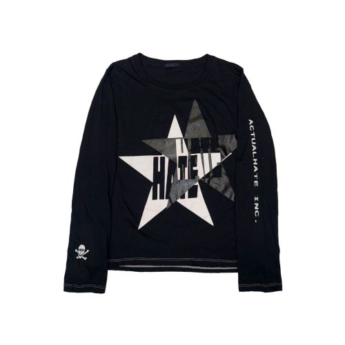 'UN-H8(ONE-OFF) - CUT AND SEWN LONGSLEEVE 003 - L
