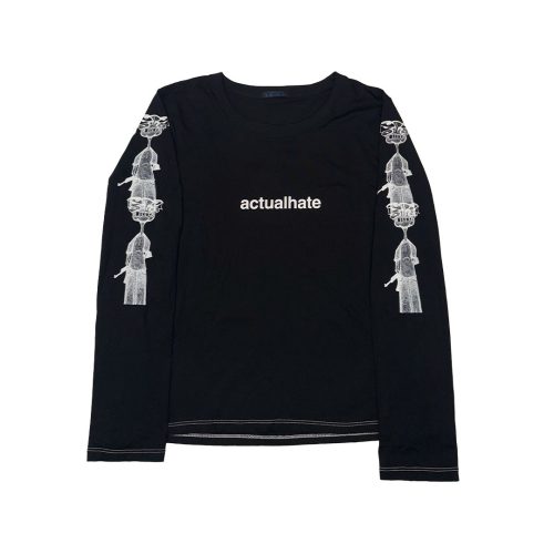 'UN-H8(ONE-OFF) - CUT AND SEWN LONGSLEEVE 007 - XL