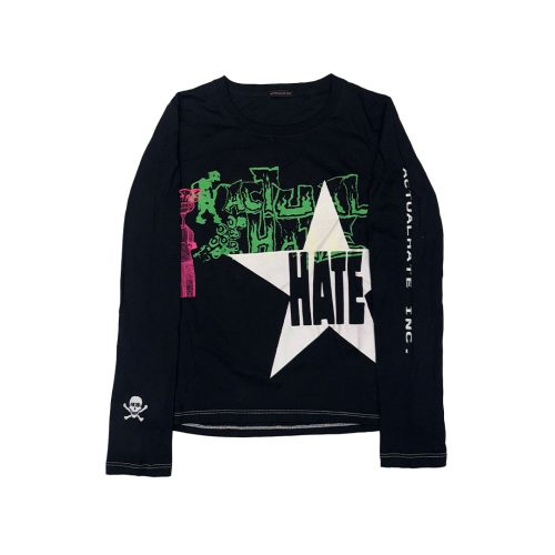 'UN-H8(ONE-OFF) - CUT AND SEWN LONGSLEEVE 008 - S