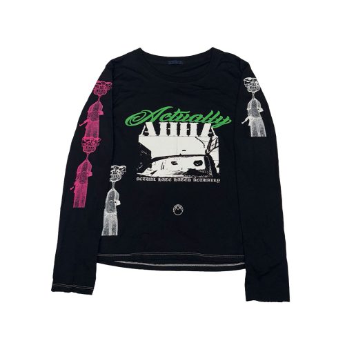'UN-H8(ONE-OFF) - CUT AND SEWN LONGSLEEVE 011 - L