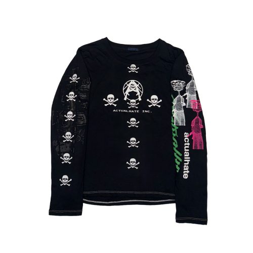 'UN-H8(ONE-OFF) - CUT AND SEWN LONGSLEEVE 015 - L