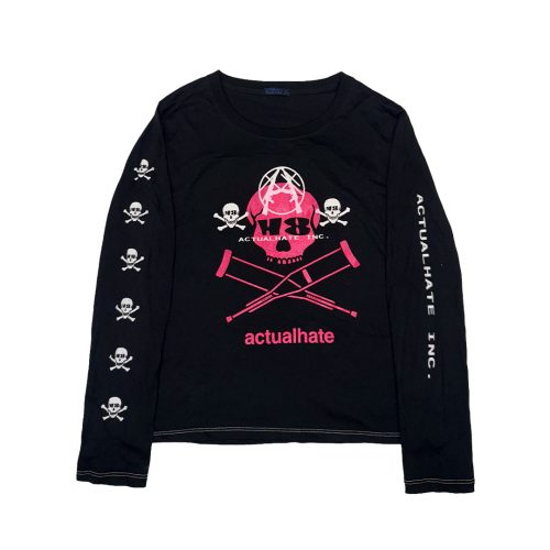 'UN-H8(ONE-OFF) - CUT AND SEWN LONGSLEEVE 018 - L