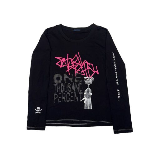'UN-H8(ONE-OFF) - CUT AND SEWN LONGSLEEVE 020 - L