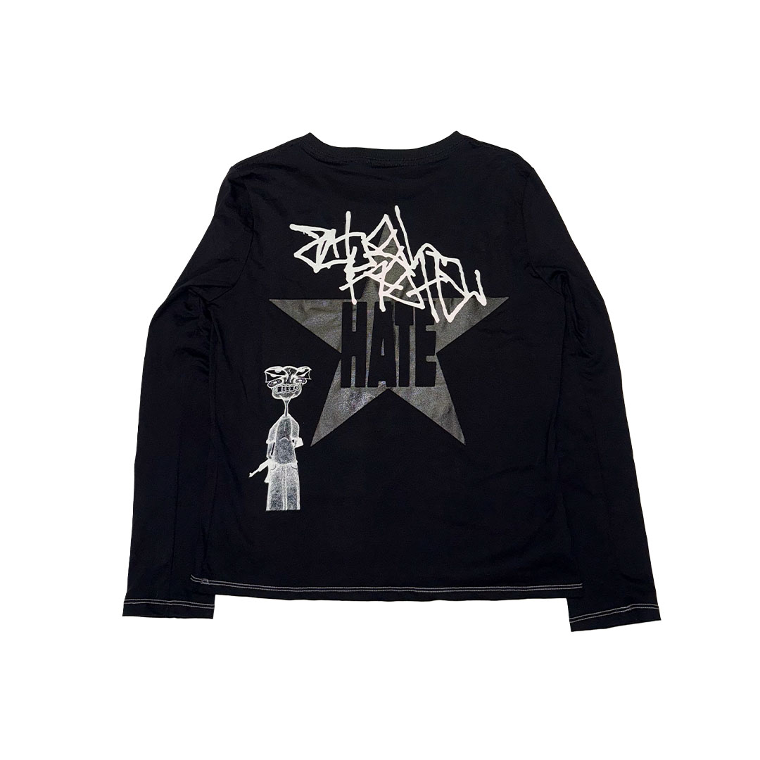 'UN-H8(ONE-OFF) - CUT AND SEWN LONGSLEEVE 022 - L - Image 2