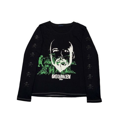 'UN-H8(ONE-OFF) - CUT AND SEWN LONGSLEEVE 022 - L
