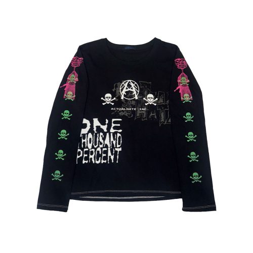 'UN-H8(ONE-OFF) - CUT AND SEWN LONGSLEEVE 024 - XL