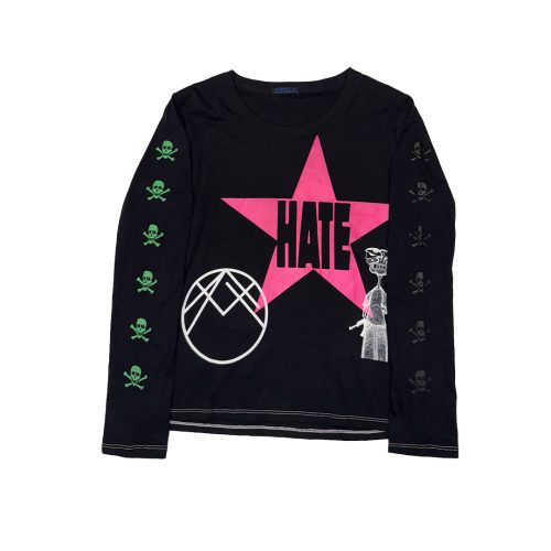 'UN-H8(ONE-OFF) - CUT AND SEWN LONGSLEEVE 026 - L